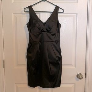 Bisou Bisou black cocktail dress with pockets